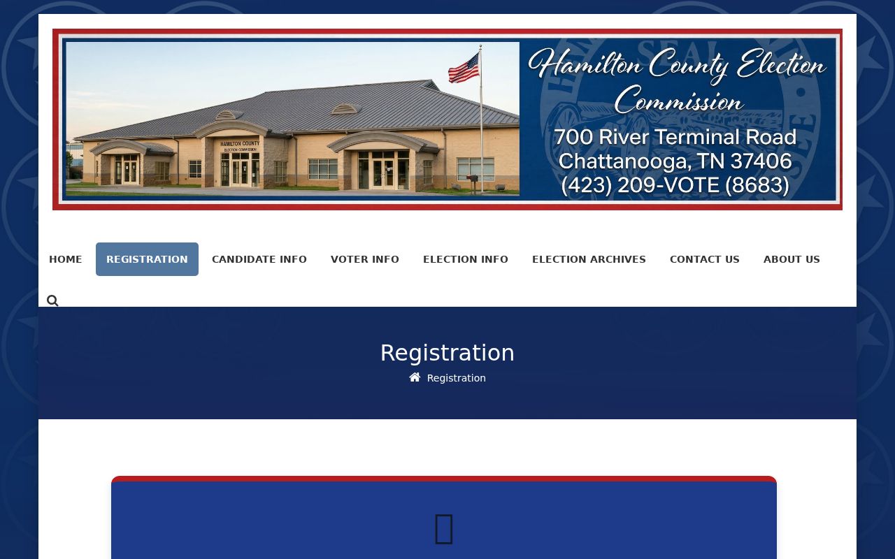 Hamilton County resident lookup election registration information